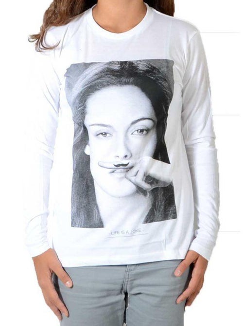 Tee Shirt Little Eleven paris Chris LS Mixte - Kiabi Tee Shirt Little Eleven paris Chris LS Mixte - Kiabi