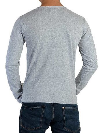 Tee Shirt Little Eleven paris Chris LS Mixte
