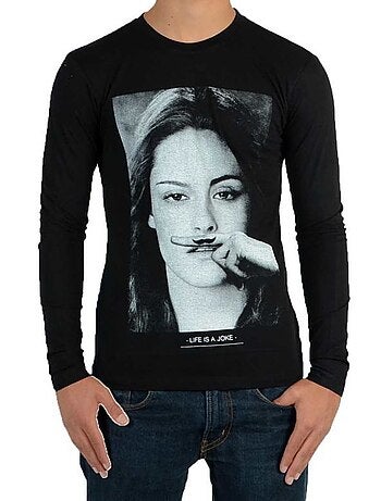 Tee Shirt Little Eleven paris Chris LS Mixte