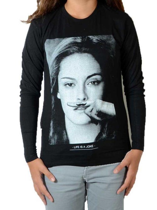 Tee Shirt Little Eleven paris Chris LS Mixte - Kiabi