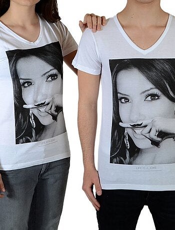 Tee Shirt Little Eleven Paris Eva SS Mixte - Kiabi