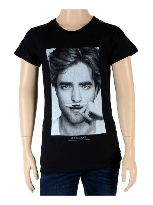 Tee Shirt Little Eleven Paris Fille Little Berty Robert Pattinson - Kiabi
