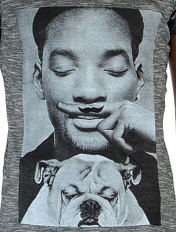 Tee Shirt Little Eleven Paris Garçon Little Smith TS Gris Cotton Vintage