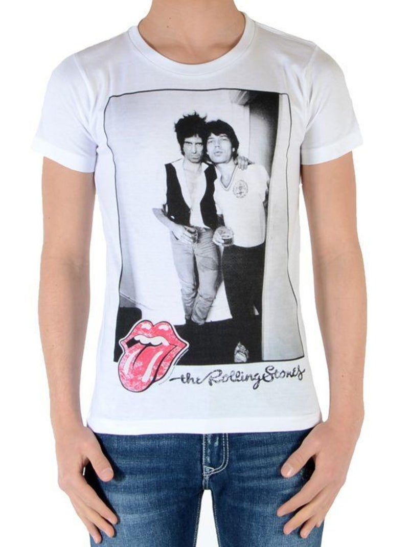 Tee Shirt Little Eleven Paris Garçon Little Stones Ts Blanc - Kiabi