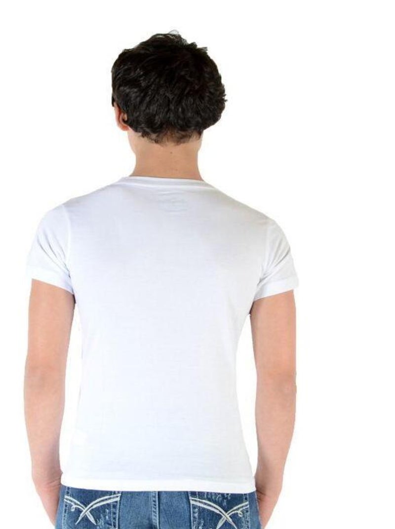 Tee Shirt Little Eleven Paris Garçon Little Stones Ts Blanc - Kiabi