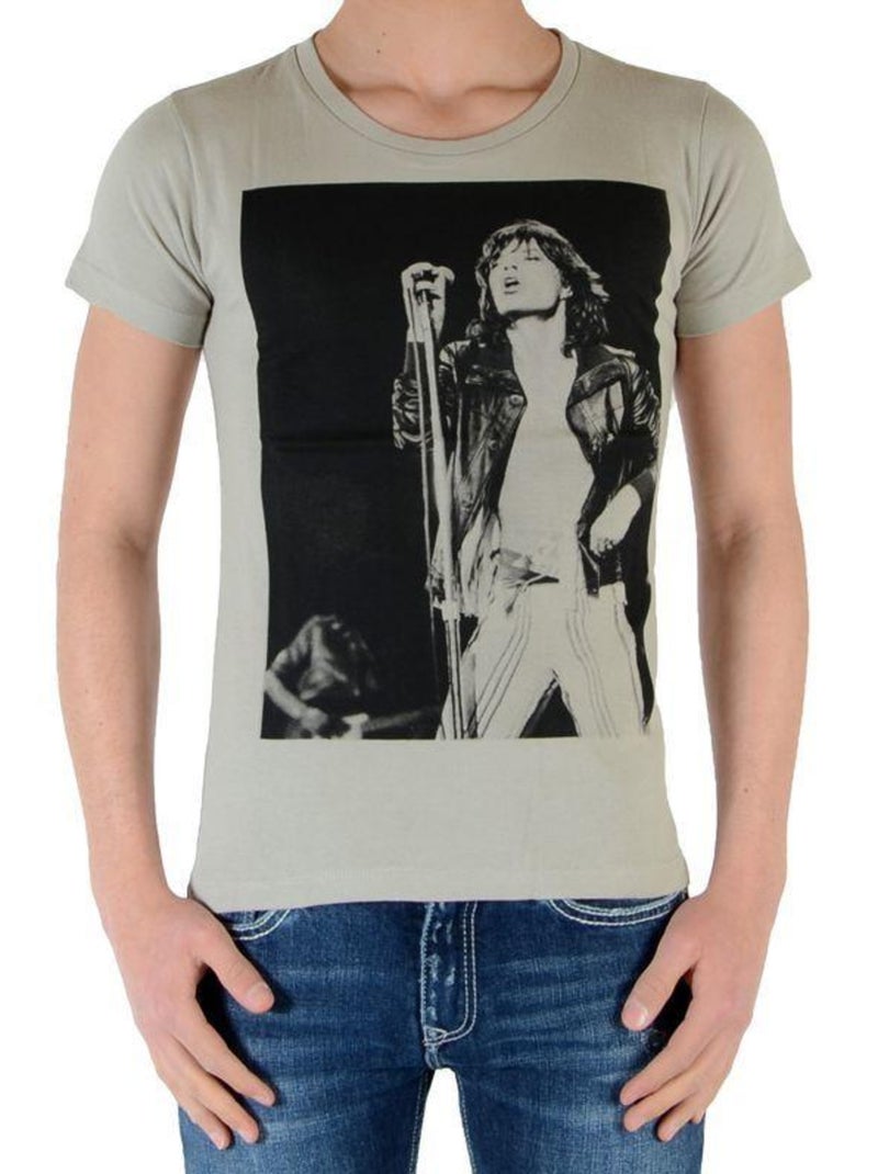 Tee Shirt Little Eleven Paris Garçon Little Stones Ts Gris - Kiabi