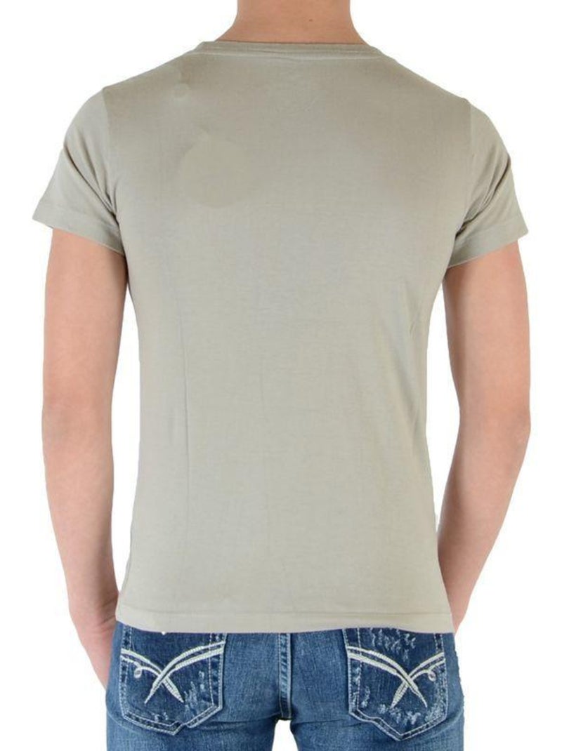 Tee Shirt Little Eleven Paris Garçon Little Stones Ts Gris - Kiabi