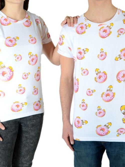 Tee Shirt Little Eleven Paris Homerall SS Mixte Garçon   Fille  Blanc - Kiabi