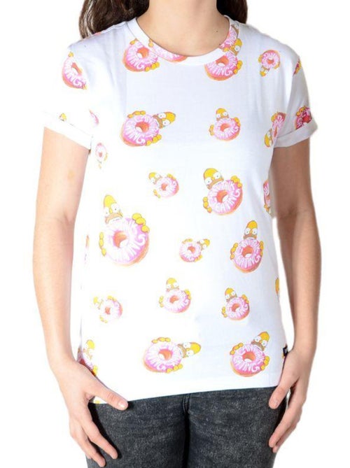 Tee Shirt Little Eleven Paris Homerall SS Mixte Garçon   Fille  Blanc - Kiabi