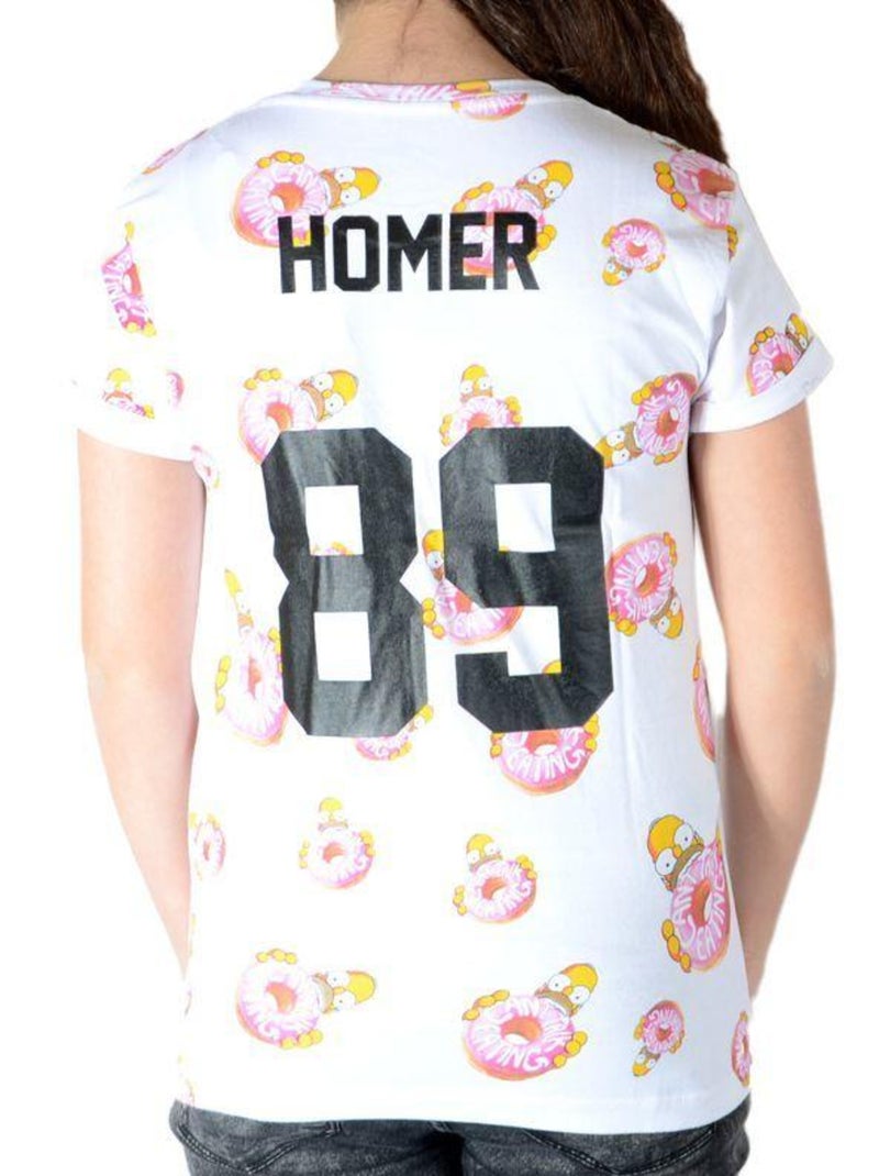 Tee Shirt Little Eleven Paris Homerall SS Mixte Garçon   Fille  Blanc Blanc - Kiabi