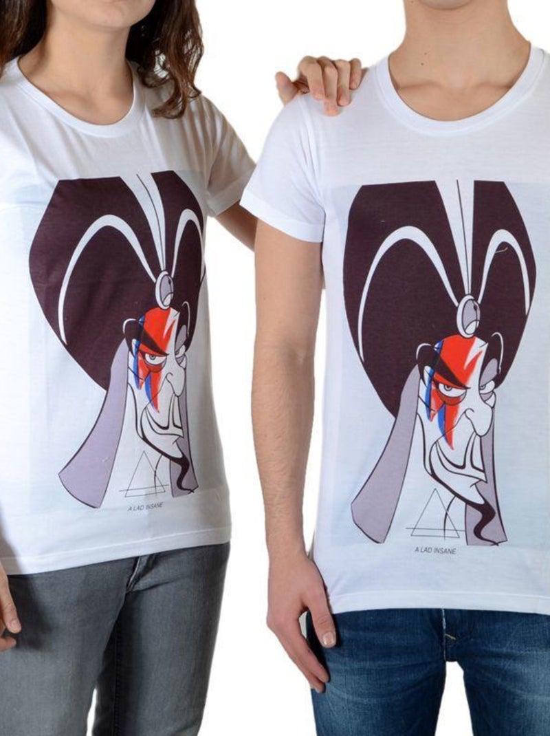 Tee Shirt Little Eleven Paris Jaffar SS Mixte Blanc - Kiabi
