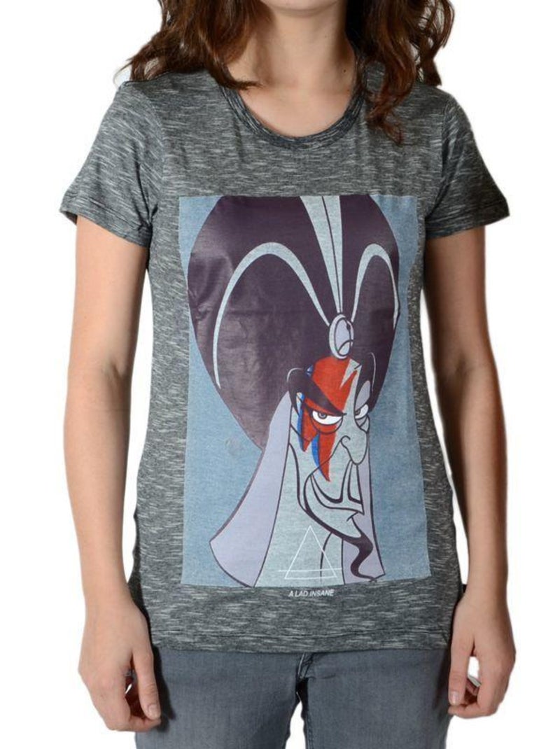 Tee Shirt Little Eleven Paris Jaffar SS Mixte Gris - Kiabi