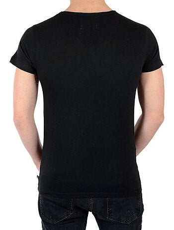 Tee Shirt Little Eleven Paris Kanye SS Mixte Garçon Fille Noir