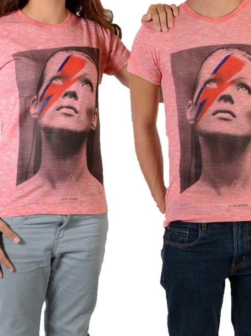 Tee Shirt Little Eleven Paris Katos SS Kate Moss Mixte Rouge - Kiabi