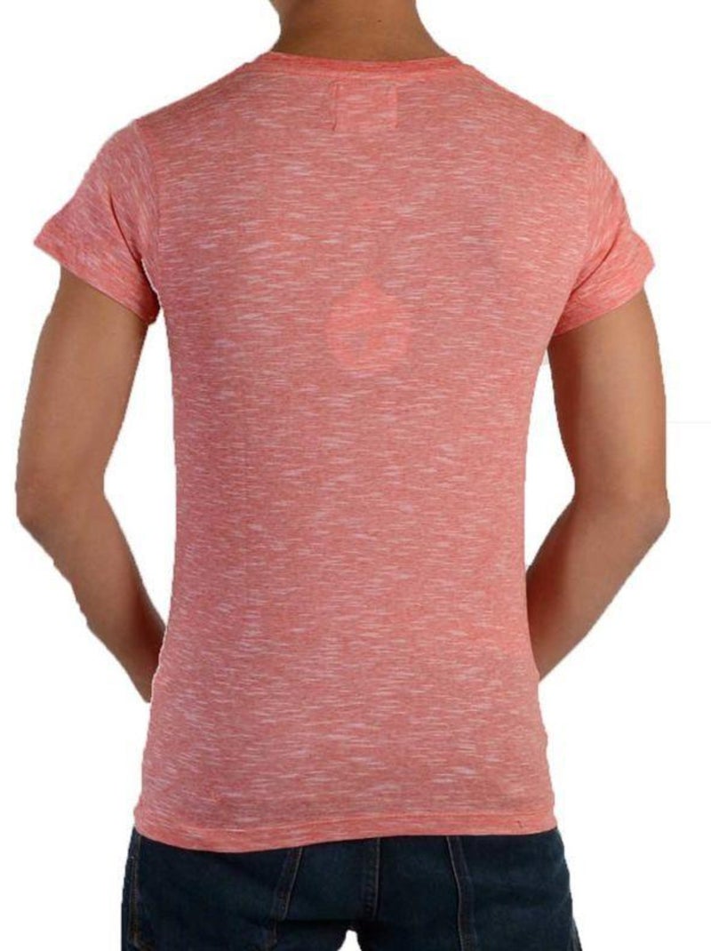 Tee Shirt Little Eleven Paris Katos SS Kate Moss Mixte Rouge - Kiabi