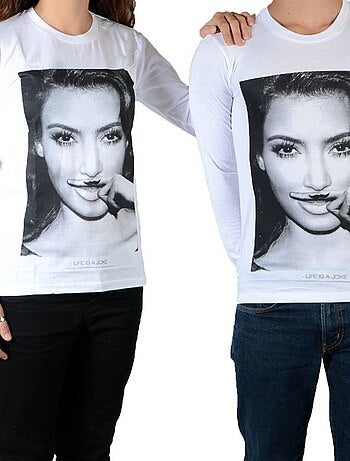 Tee Shirt Little Eleven paris Kim LS Mixte