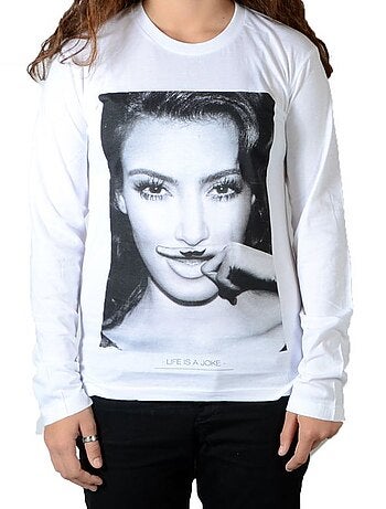 Tee Shirt Little Eleven paris Kim LS Mixte
