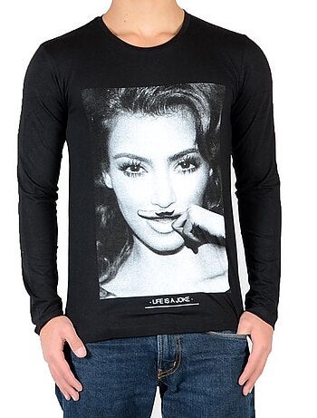 Tee Shirt Little Eleven paris Kim LS Mixte