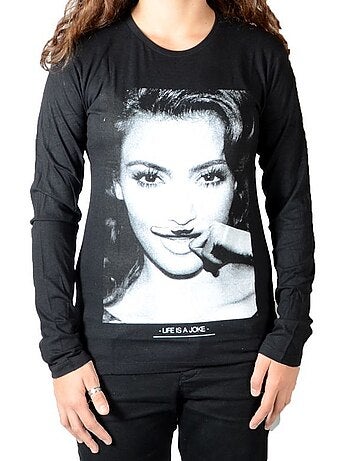 Tee Shirt Little Eleven paris Kim LS Mixte