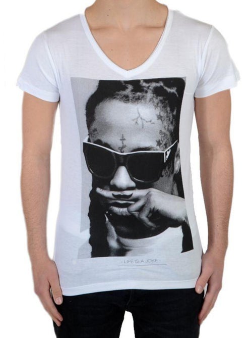 Tee Shirt Little Eleven Paris Lil SS Mixte - Kiabi