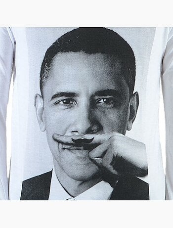 Tee Shirt Little Eleven Paris Obama SS Mixte