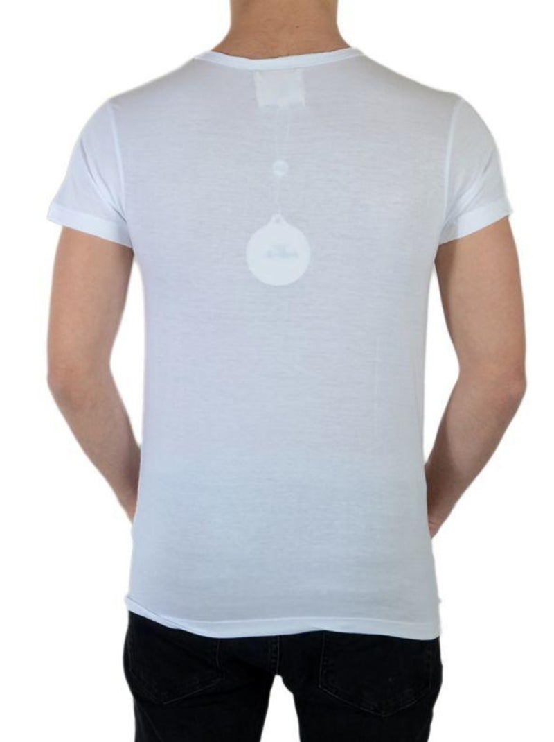 Tee Shirt Little Eleven Paris Perry SS Mixte Blanc - Kiabi