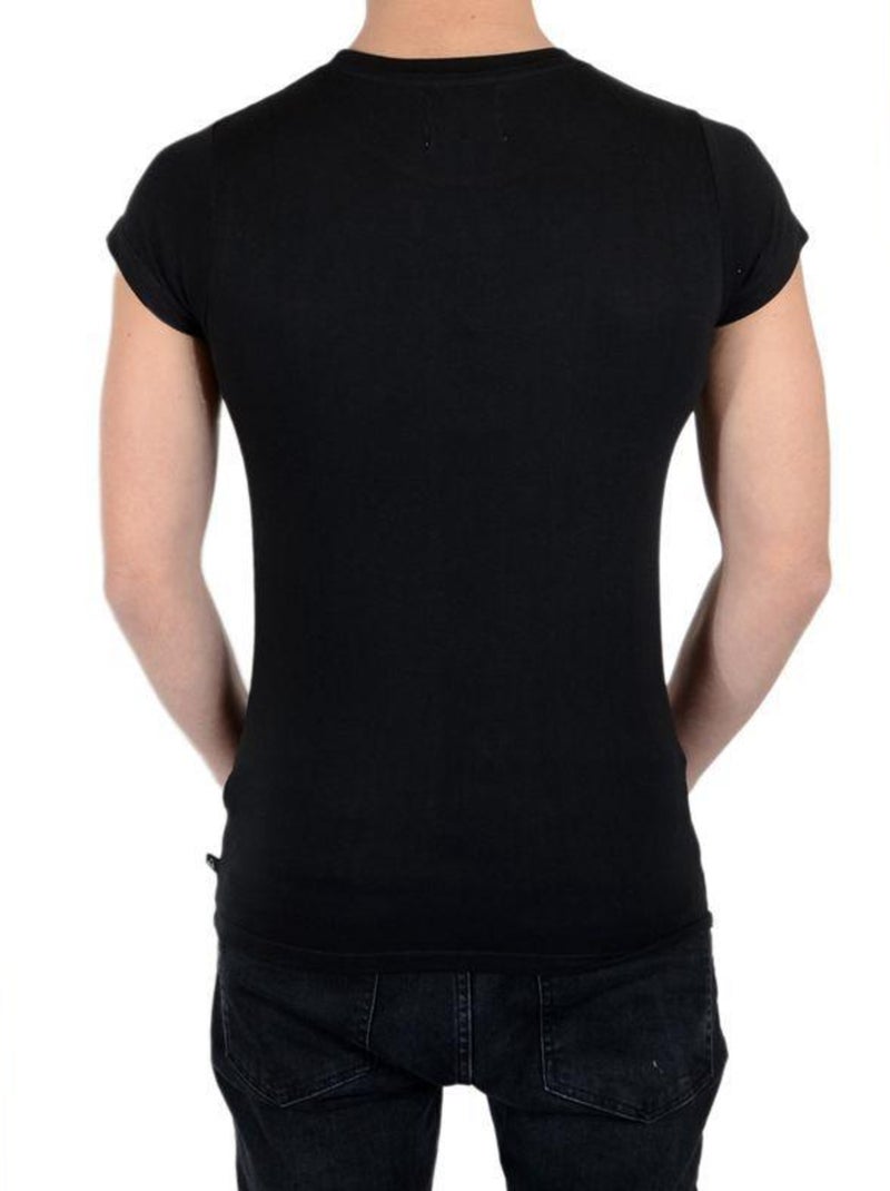 Tee Shirt Little Eleven Paris Perry SS Mixte Noir - Kiabi