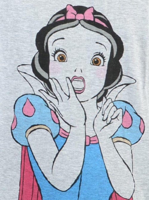 Tee Shirt Little Eleven Paris Reige LS Mixte Garçon   Fille  Gris Chiné - Kiabi
