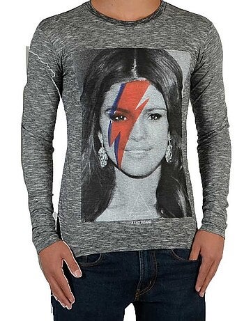 Tee Shirt Little Eleven Paris Selena LS Selena Gomez Mixte