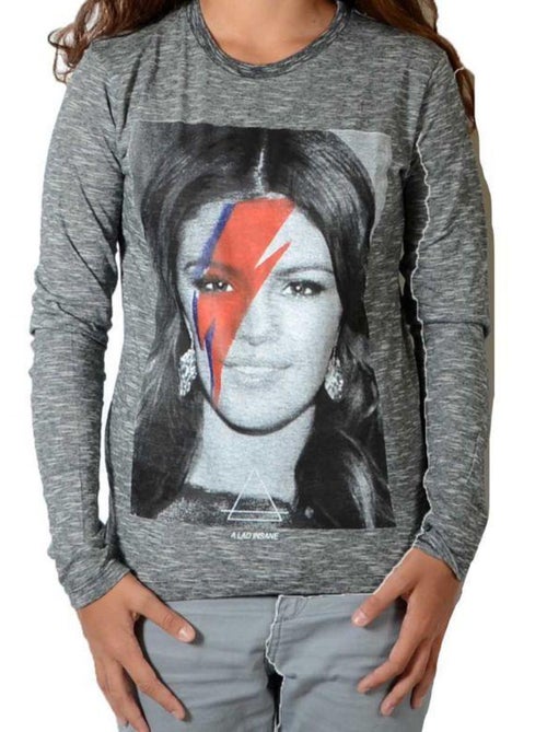 Tee Shirt Little Eleven Paris Selena LS Selena Gomez Mixte - Kiabi