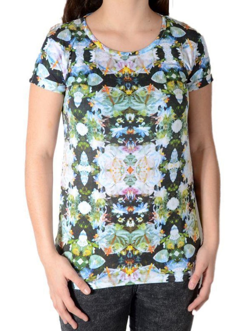 Tee Shirt Little Eleven Paris Talall SS Mixte garçon   fille  Blanc Blanc - Kiabi