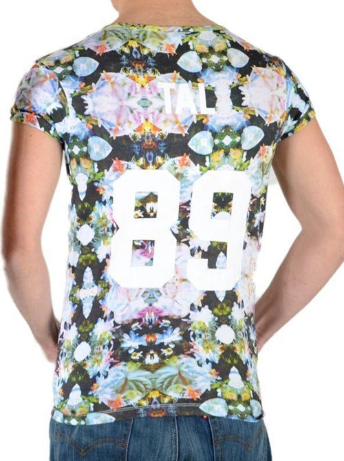 Tee Shirt Little Eleven Paris Talall SS Mixte garçon   fille  Blanc - Kiabi