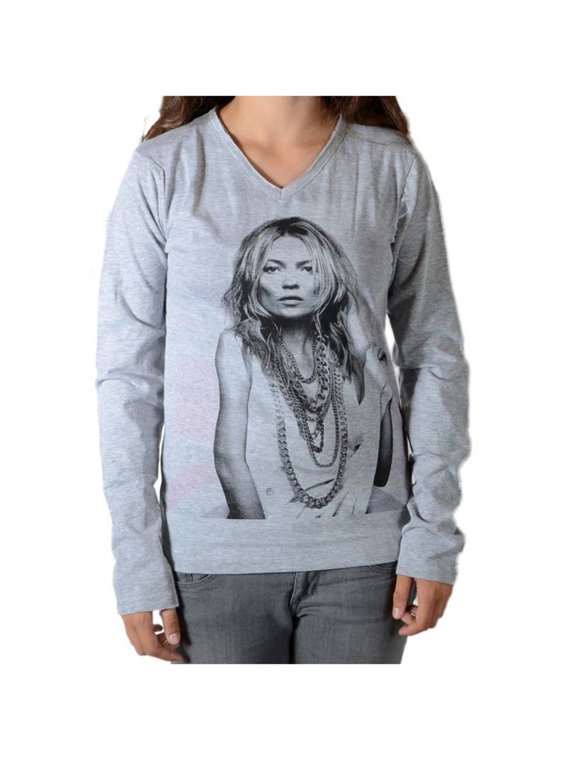 Tee Shirt Little Eleven Paris V Moss Gris - Kiabi