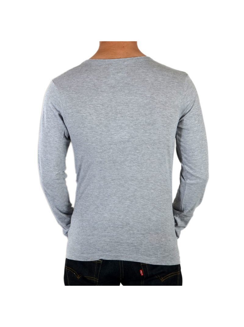 Tee Shirt Little Eleven Paris V Moss Gris - Kiabi