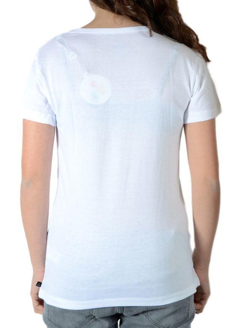 Tee Shirt Little Eleven Paris Wiz Bowie SS Mixte Blanc - Kiabi