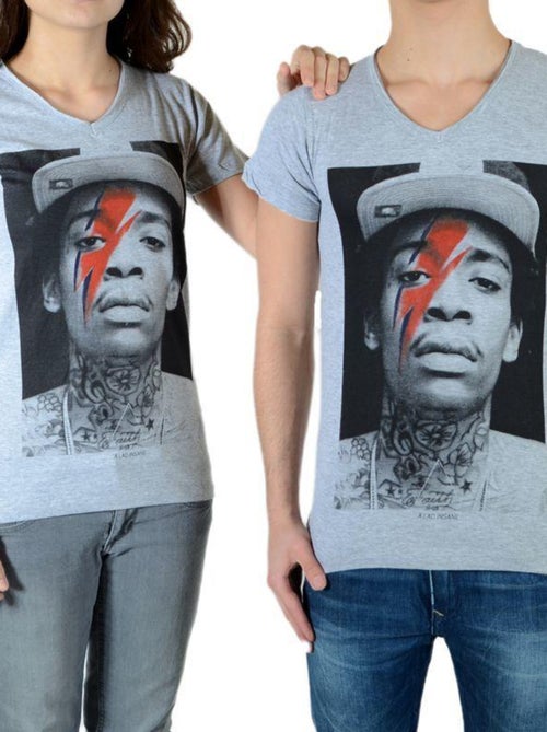 Tee Shirt Little Eleven Paris Wiz Bowie SS Mixte - Kiabi