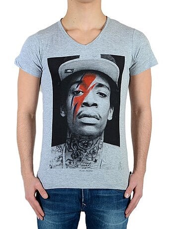 Tee Shirt Little Eleven Paris Wiz Bowie SS Mixte