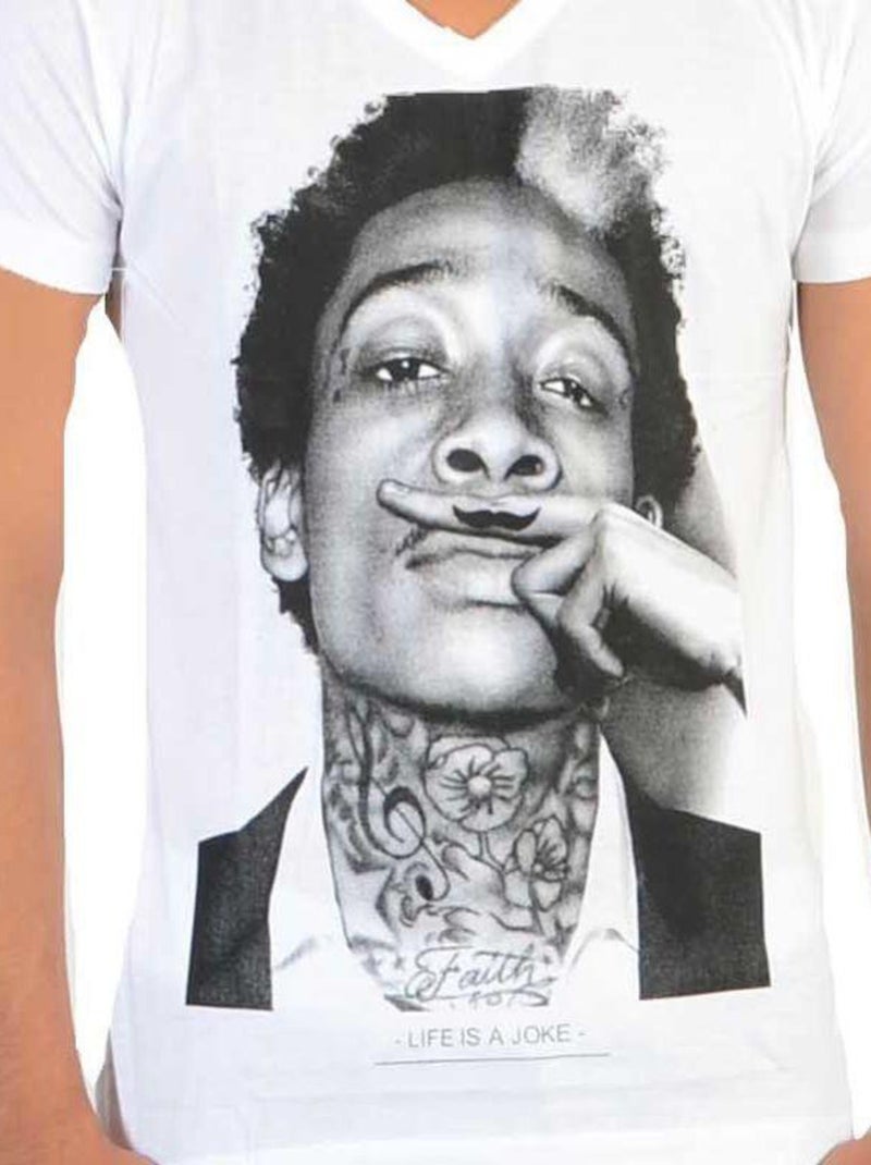 Tee Shirt Little Eleven Paris Wiz SS Mixte Blanc - Kiabi