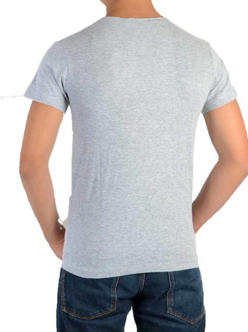 Tee Shirt Little Eleven Paris Wiz SS Mixte Gris - Kiabi