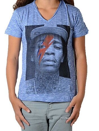 Tee Shirt Little Eleven Paris Wizka SS Wiz Khalifa Mixte