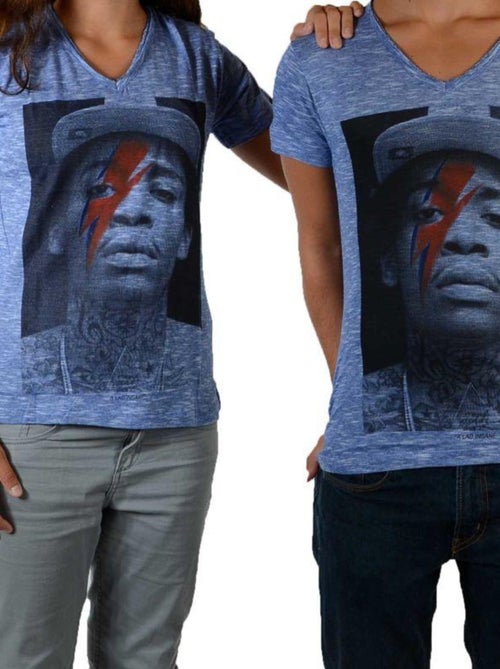 Tee Shirt Little Eleven Paris Wizka SS Wiz Khalifa Mixte - Kiabi