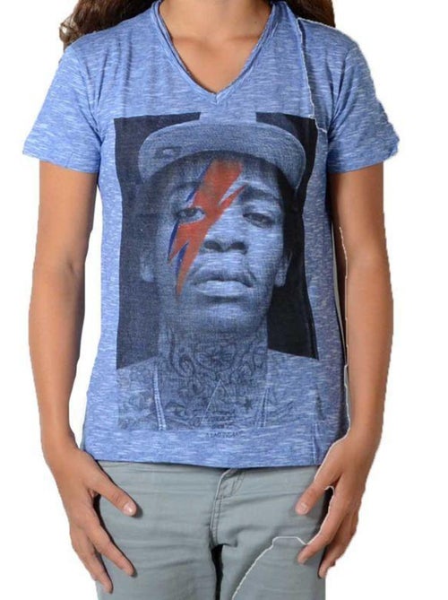 Tee Shirt Little Eleven Paris Wizka SS Wiz Khalifa Mixte - Kiabi