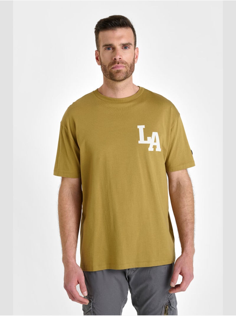 Tee-shirt lom 'le temps des cerises' Beige - Kiabi
