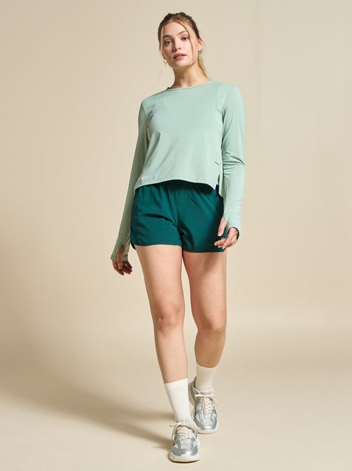 Tee-shirt long fluide - (ekstract) - Kiabi