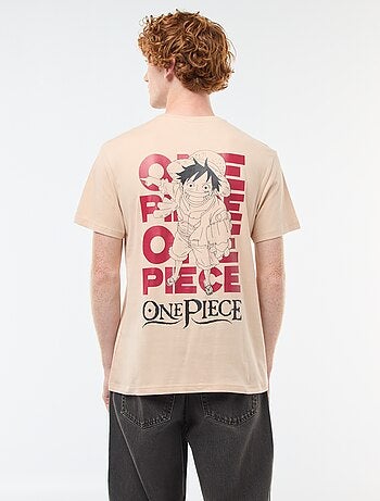 Tee-shirt long imprimé 'One Piece'