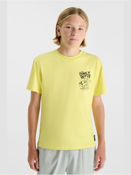 Tee-Shirt LONGBO 'Le Temps Des Cerises' - Kiabi