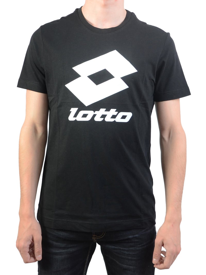Tee Shirt Lotto Smart II Tee JS Noir - Kiabi