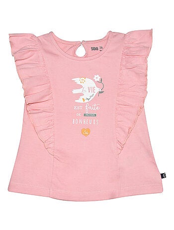 TEE SHIRT LOUISETTE SANS MANCHES ENFANT