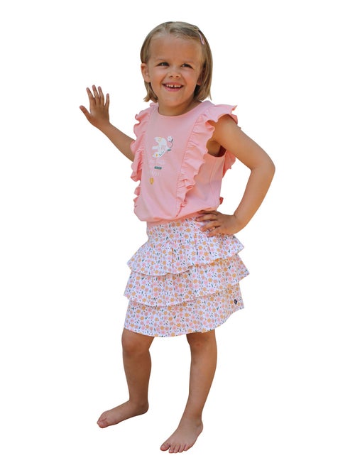 TEE SHIRT LOUISETTE SANS MANCHES ENFANT - Kiabi