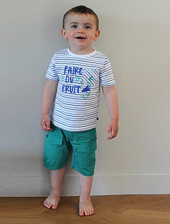 TEE SHIRT LUC MANCHES COURTES ENFANT